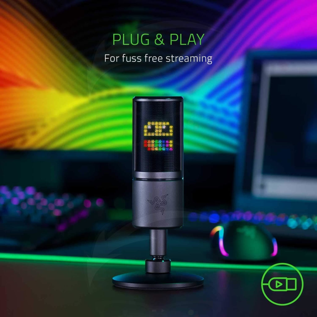 Razer Seiren Emote Streaming Microphone Razer Seiren Emote Streaming Microphone